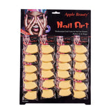 Apple Beauty Africa Fancy Nails 24 Bags black card Beef yellow